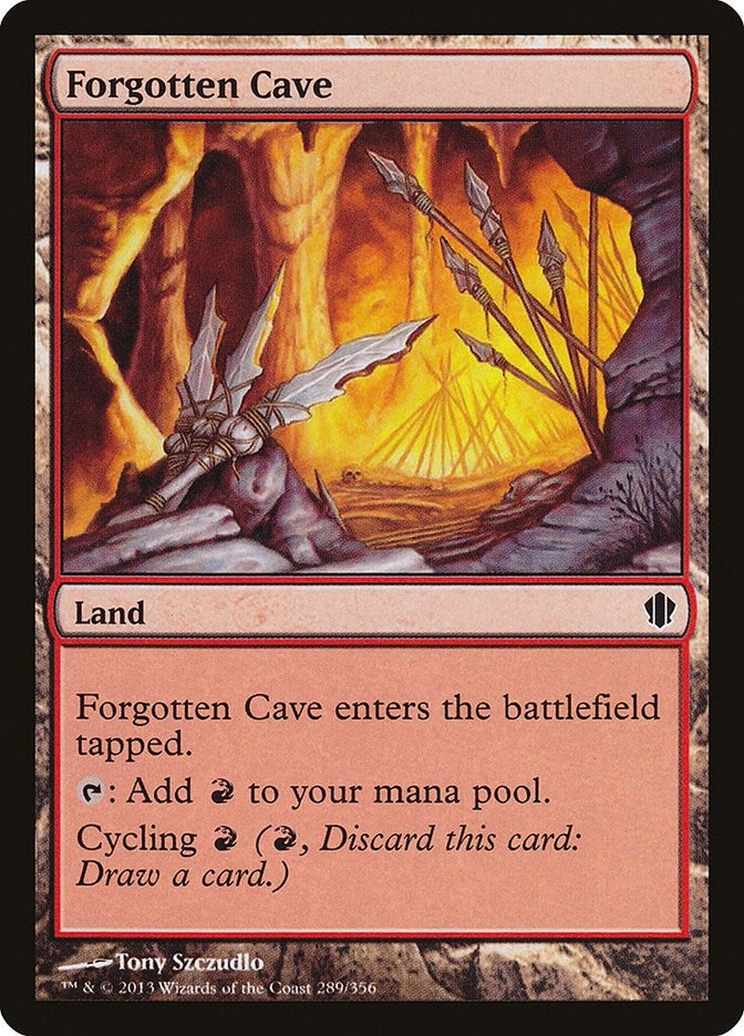 Image for Forgotten Cave (289) [Commander 2013]