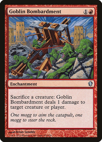 Image for Goblin Bombardment (110) [Commander 2013]