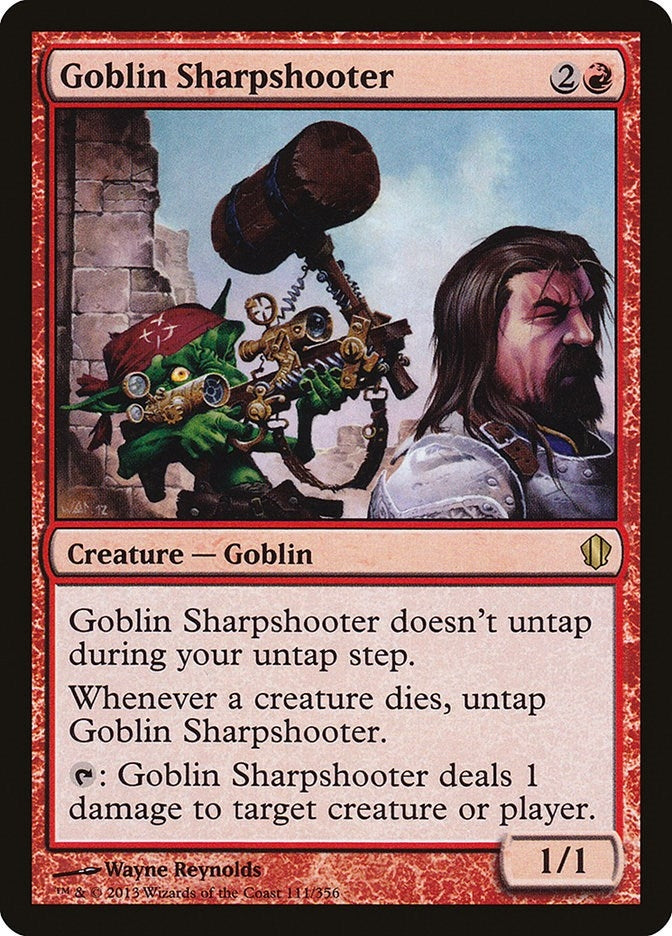 Image for Goblin Sharpshooter (111) [Commander 2013]
