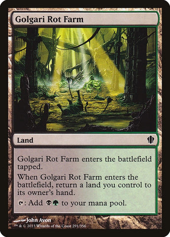Image for Golgari Rot Farm (291) [Commander 2013]