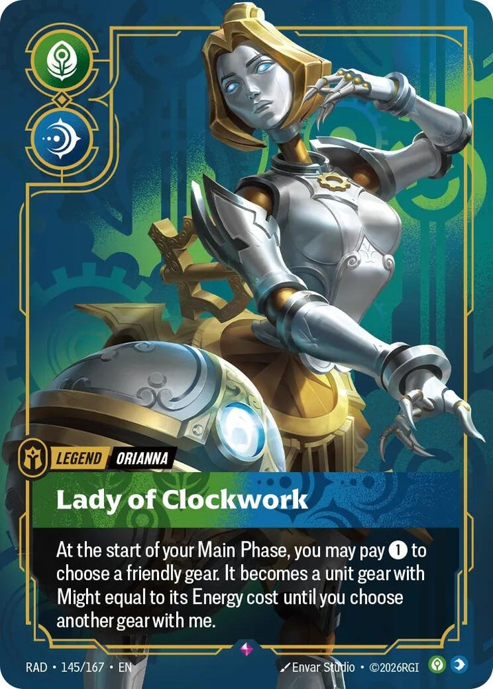 Orianna, Lady of Clockwork (145/167) (Radiance) (RAD)