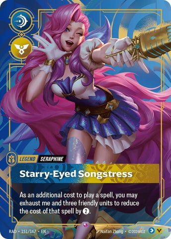 Seraphine, Starry-Eyed Songstress (151/167) (Radiance) (RAD)