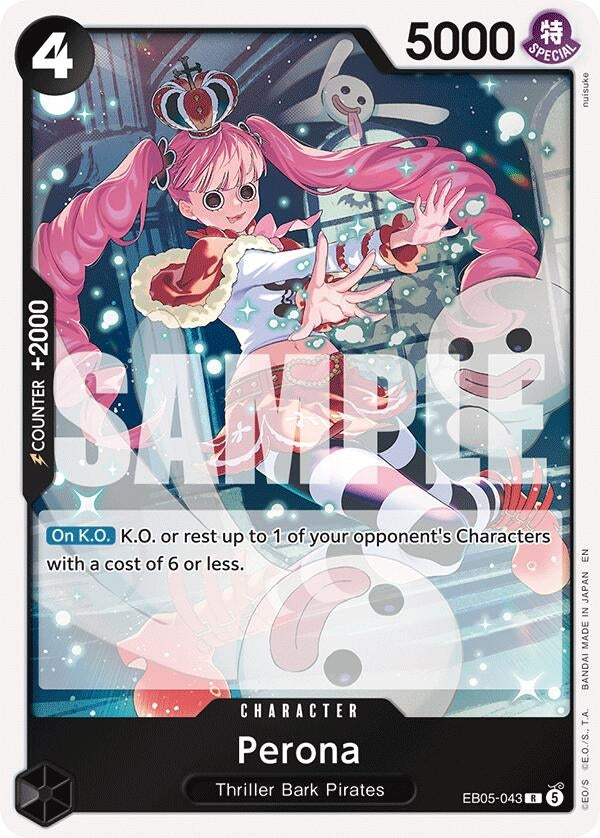 Image for Perona (EB05-043) (Extra Booster: One Piece Heroines Edition Vol. 2) (EB05) - One Piece Card Game
