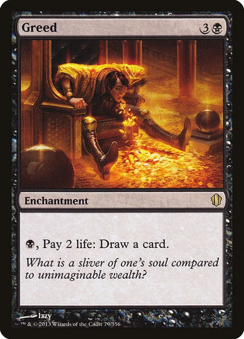 Image for Greed (79) [Commander 2013]