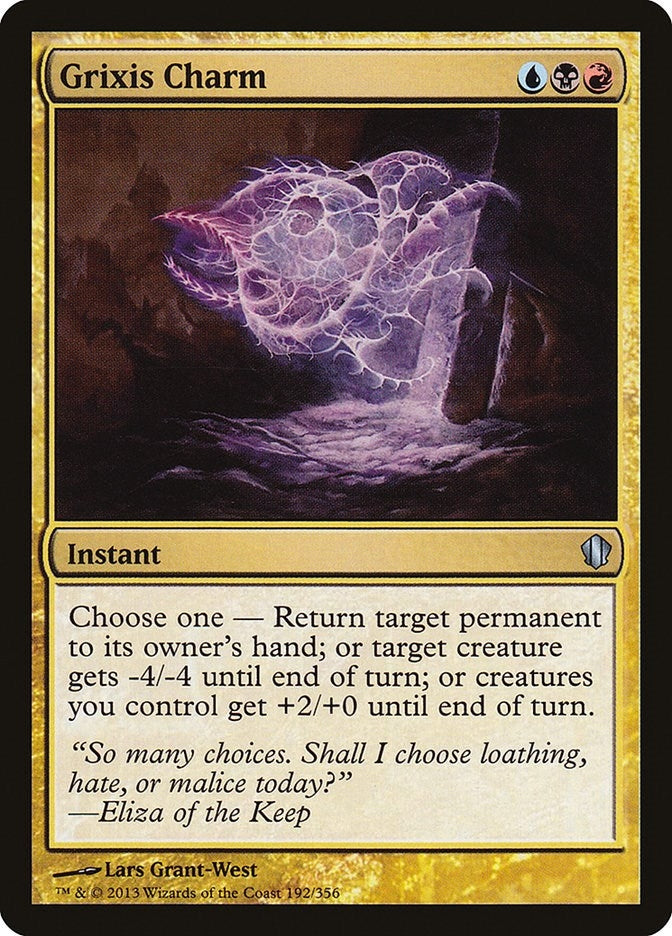 Image for Grixis Charm (192) [Commander 2013]