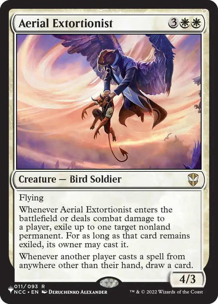 Image for Aerial Extortionist (11) (The List Reprints) (LIST) - Magic: The Gathering