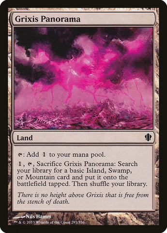 Image for Grixis Panorama (293) [Commander 2013]