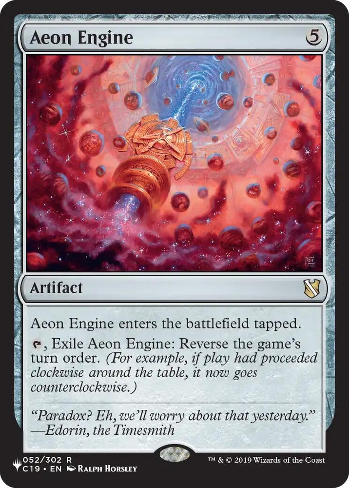 Image for Aeon Engine (52) (The List Reprints) (LIST) - Magic: The Gathering
