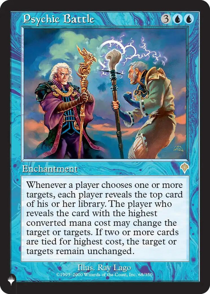 Image for Psychic Battle (68) (The List Reprints) (LIST) - Magic: The Gathering