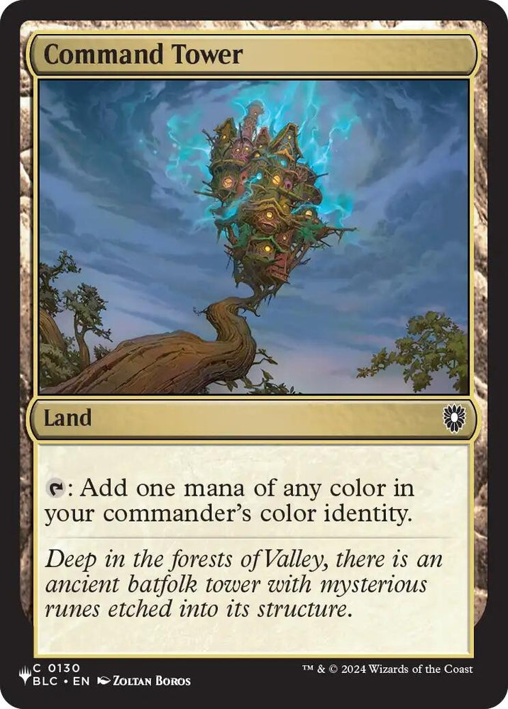 Image for Command Tower (BLC) (130) (The List Reprints) (LIST) - Magic: The Gathering