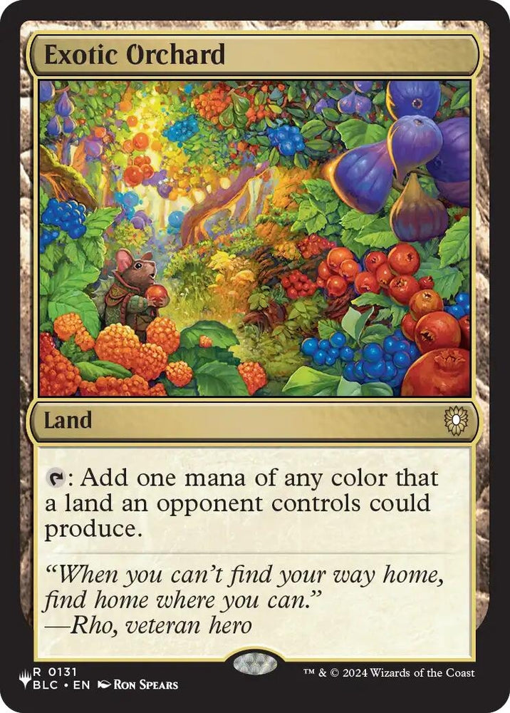 Image for Exotic Orchard (131) (The List Reprints) (LIST) - Magic: The Gathering