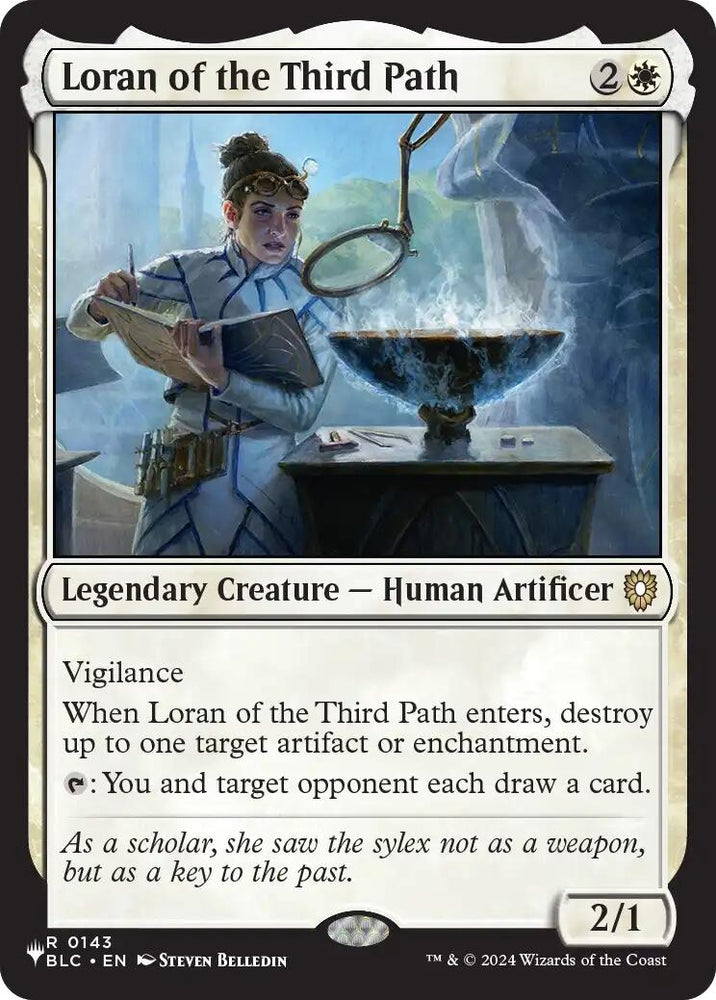 Image for Loran of the Third Path (143) (The List Reprints) (LIST) - Magic: The Gathering