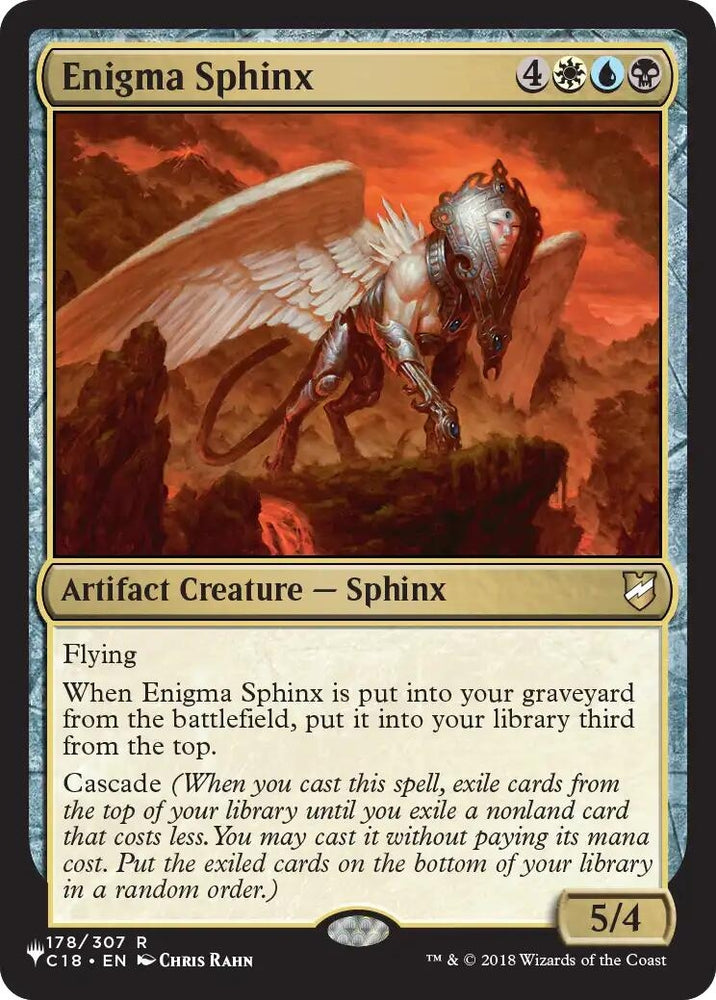 Image for Enigma Sphinx (178) (The List Reprints) (LIST) - Magic: The Gathering