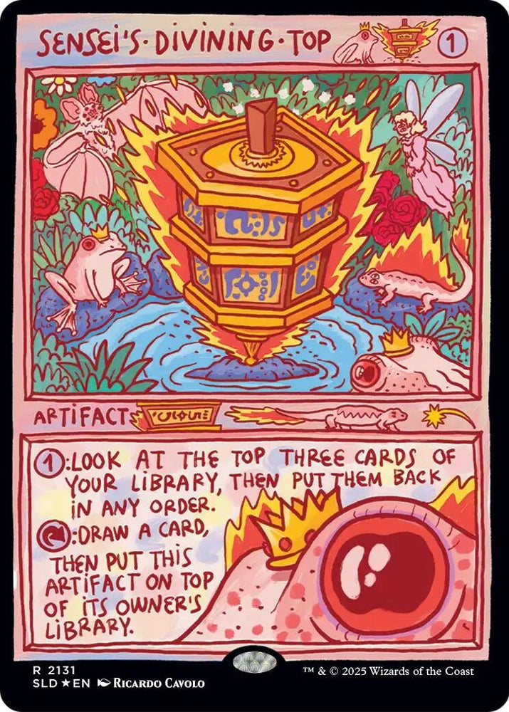 Image for Sensei's Divining Top (2131) (Secret Lair Drop Series) (SLD) - Magic: The Gathering