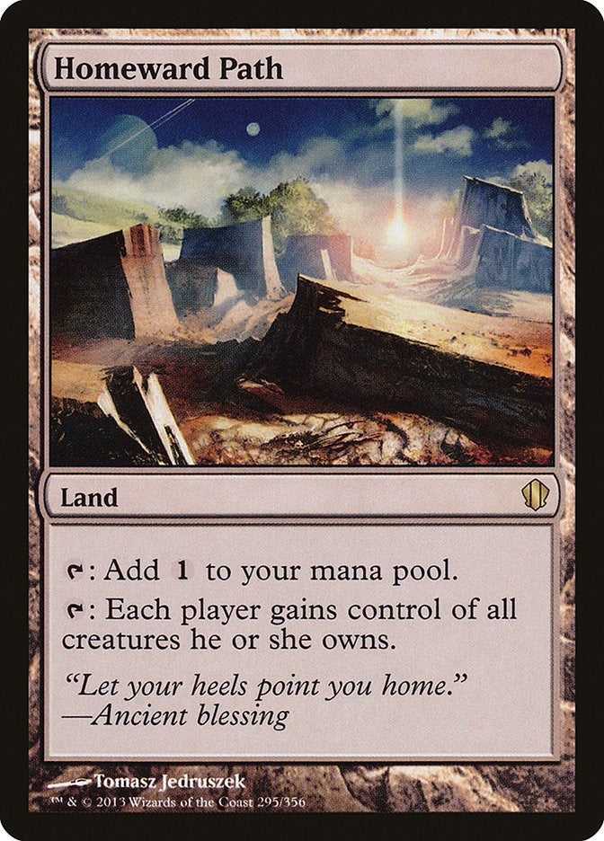 Image for Homeward Path (295) [Commander 2013]