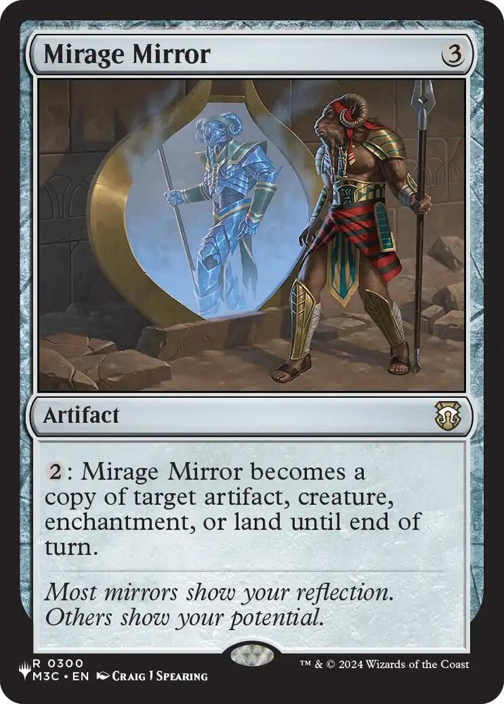 Image for Mirage Mirror (300) (The List Reprints) (LIST) - Magic: The Gathering
