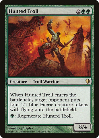 Image for Hunted Troll (150) [Commander 2013]