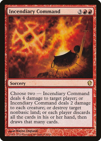 Image for Incendiary Command (113) [Commander 2013]