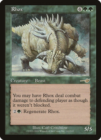 Image for Rhox (112) [Nemesis]