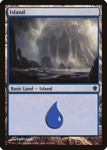 Image for Island (342) (342) [Commander 2013]