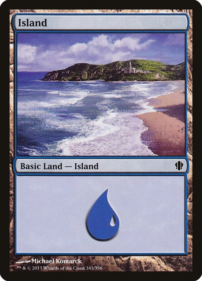 Image for Island (343) (343) [Commander 2013]
