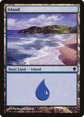 Image for Island (343) (343) [Commander 2013]