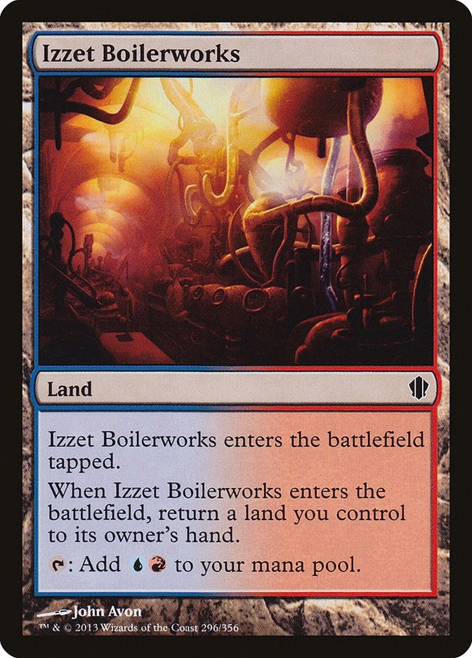 Image for Izzet Boilerworks (296) [Commander 2013]