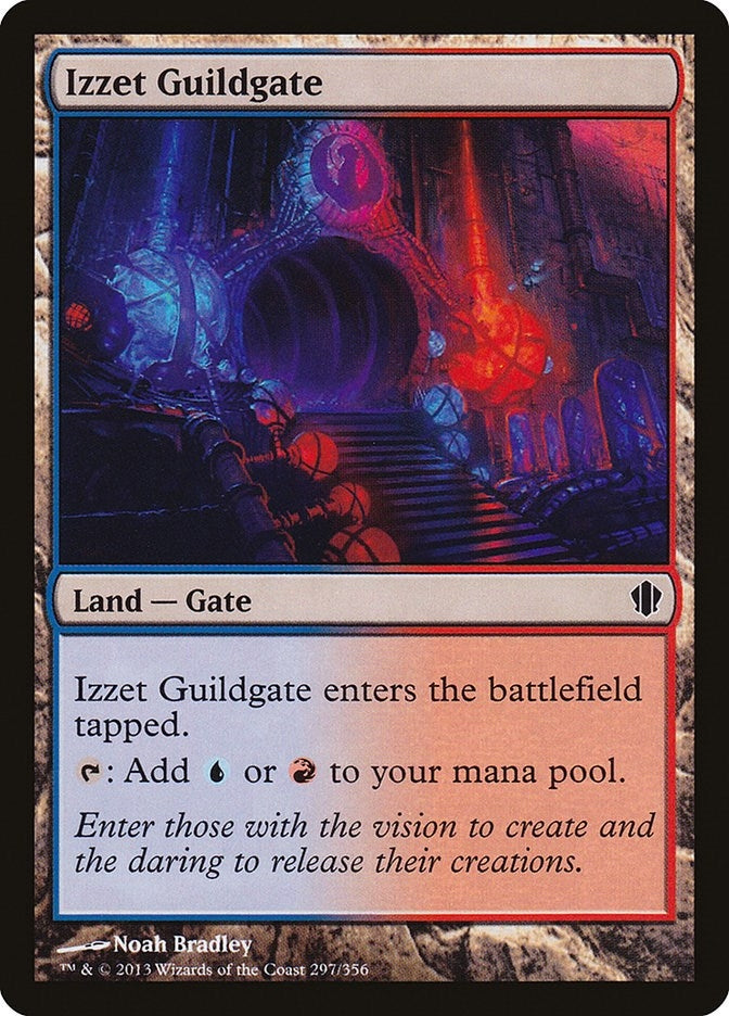 Image for Izzet Guildgate (297) [Commander 2013]