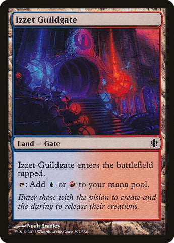 Image for Izzet Guildgate (297) [Commander 2013]