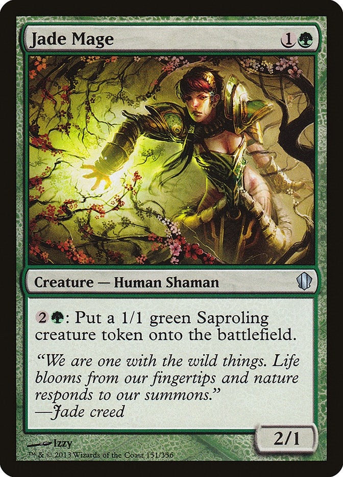 Image for Jade Mage (151) [Commander 2013]