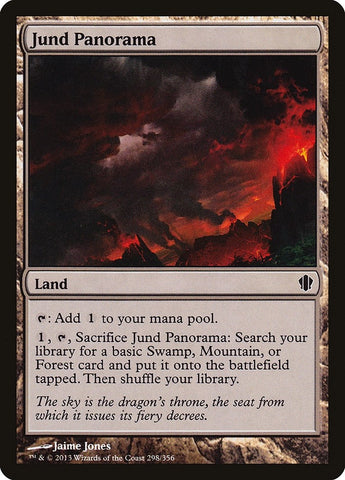 Image for Jund Panorama (298) [Commander 2013]