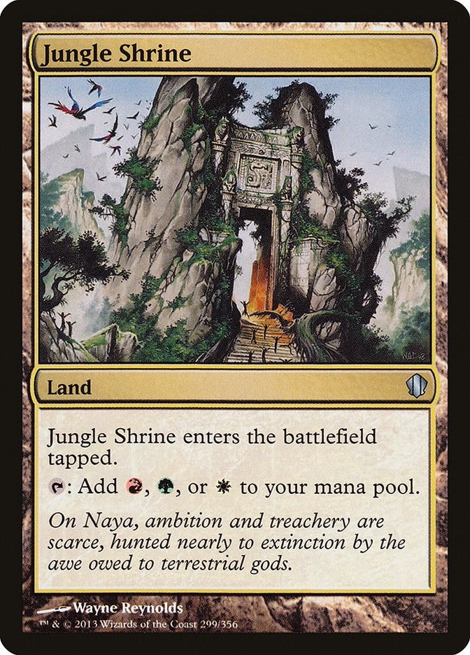 Image for Jungle Shrine (299) [Commander 2013]