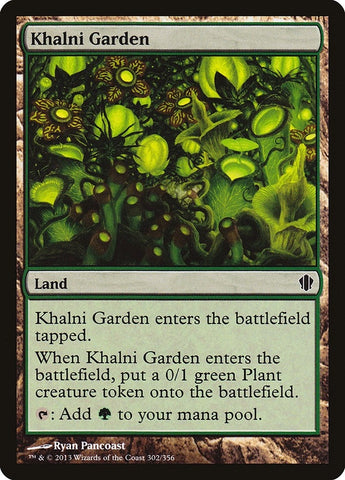 Image for Khalni Garden (302) [Commander 2013]
