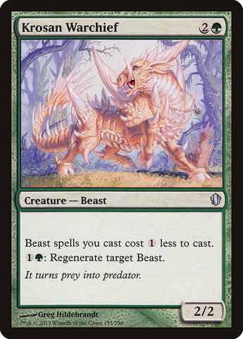 Image for Krosan Warchief (155) [Commander 2013]
