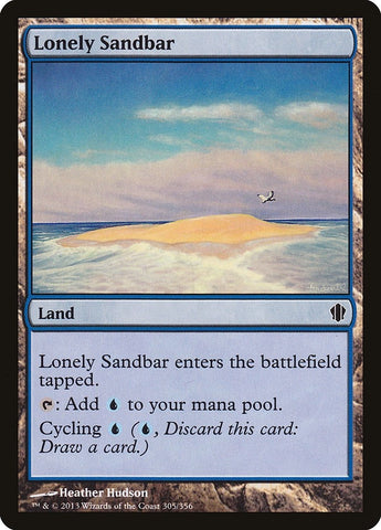 Image for Lonely Sandbar (305) [Commander 2013]