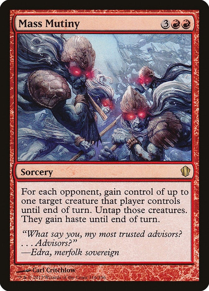 Image for Mass Mutiny (116) [Commander 2013]