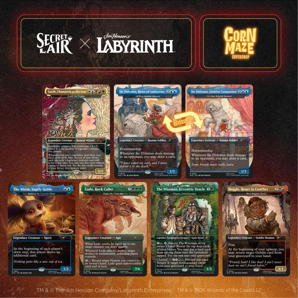 Image for Secret Lair Drop: Secret Lair x Jim Henson's Labyrinth: Should You Need Us - Non-Foil Edition - Magic: The Gathering