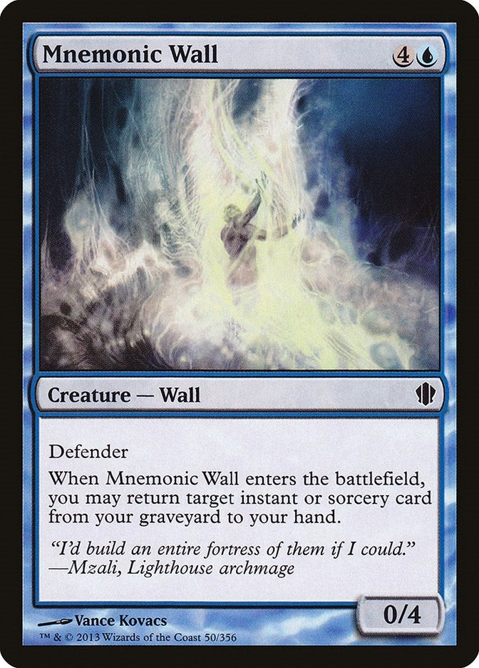 Image for Mnemonic Wall (50) [Commander 2013]