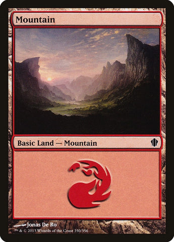 Image for Mountain (350) (350) [Commander 2013]