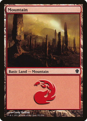 Image for Mountain (351) (351) [Commander 2013]