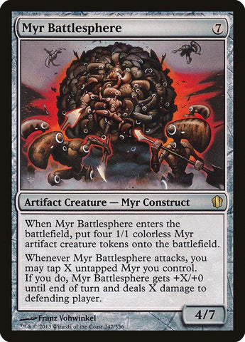 Image for Myr Battlesphere (247) [Commander 2013]