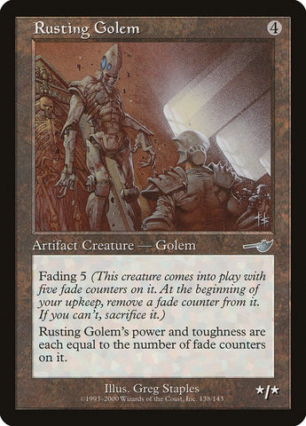 Image for Rusting Golem (138) [Nemesis]