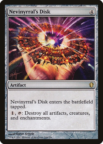 Image for Nevinyrral's Disk (248) [Commander 2013]