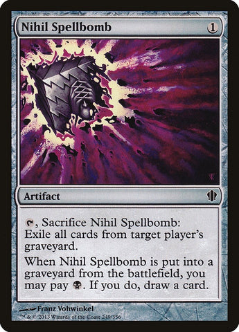 Image for Nihil Spellbomb (249) [Commander 2013]