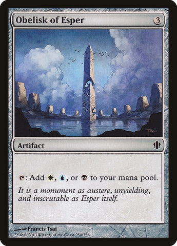 Image for Obelisk of Esper (250) [Commander 2013]