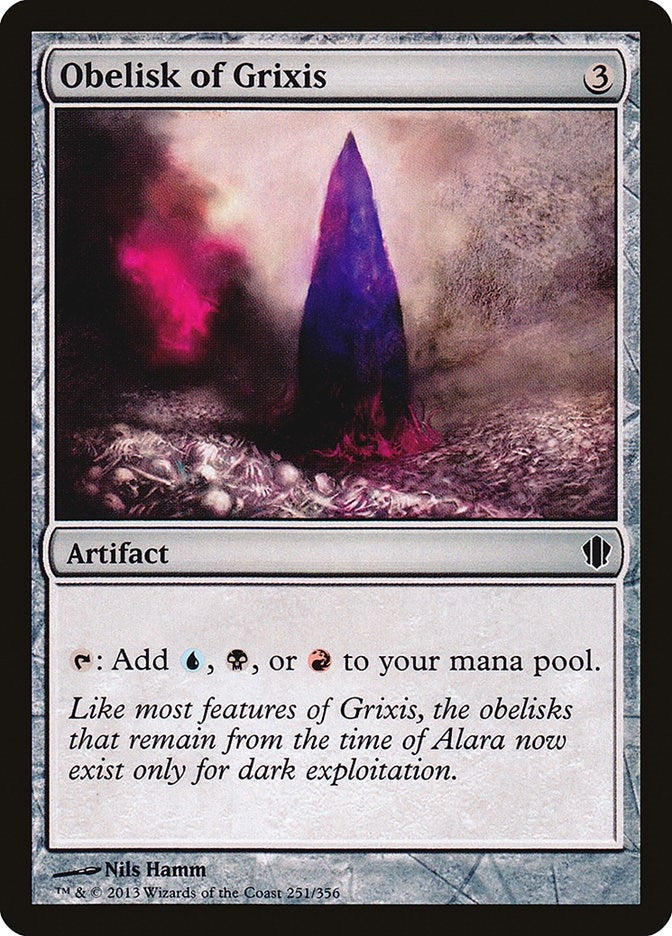 Image for Obelisk of Grixis (251) [Commander 2013]