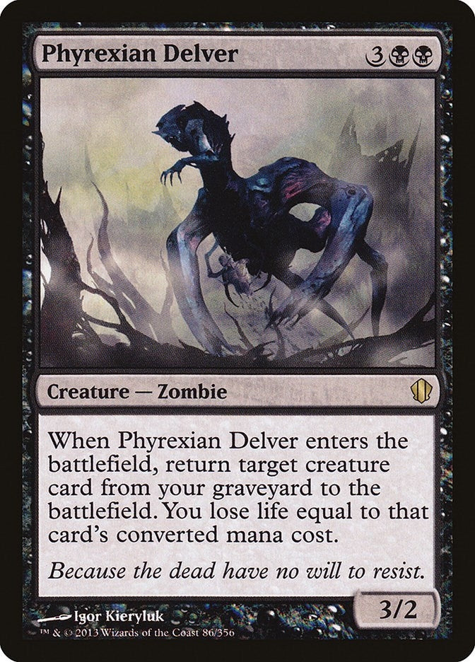 Image for Phyrexian Delver (86) [Commander 2013]
