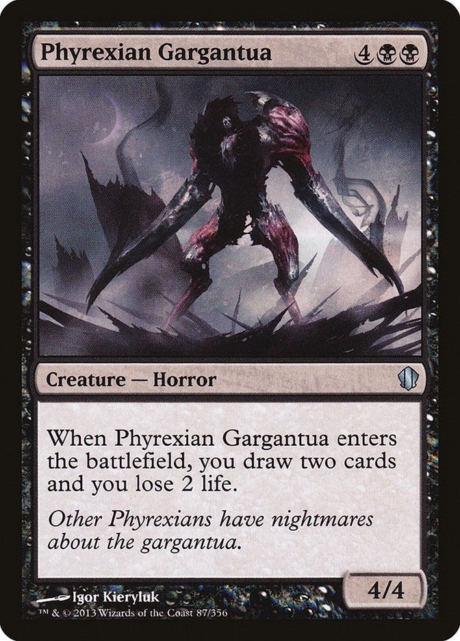 Image for Phyrexian Gargantua (87) [Commander 2013]