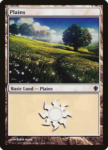 Image for Plains (337) (337) [Commander 2013]