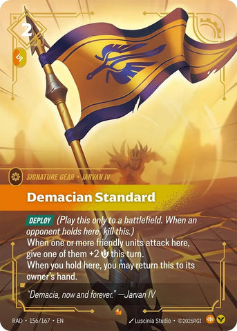 Demacian Standard (156/167) (Radiance) (RAD)